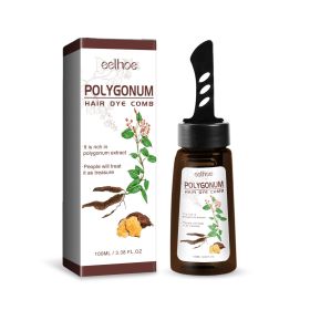 Polygonum Hair Dye Comb, Deep Clean Dry Smooth Black Glossy Hair Comb (Option: 2pcs)