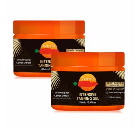 Velvetix Natural Tanning Gel -150ml Outdoor Tan Accelerator With Coconut & Sunflower Oils - Fast-Absorbing, Water-Resistant Glow For Women & Men (Option: 2PCS zhnj)